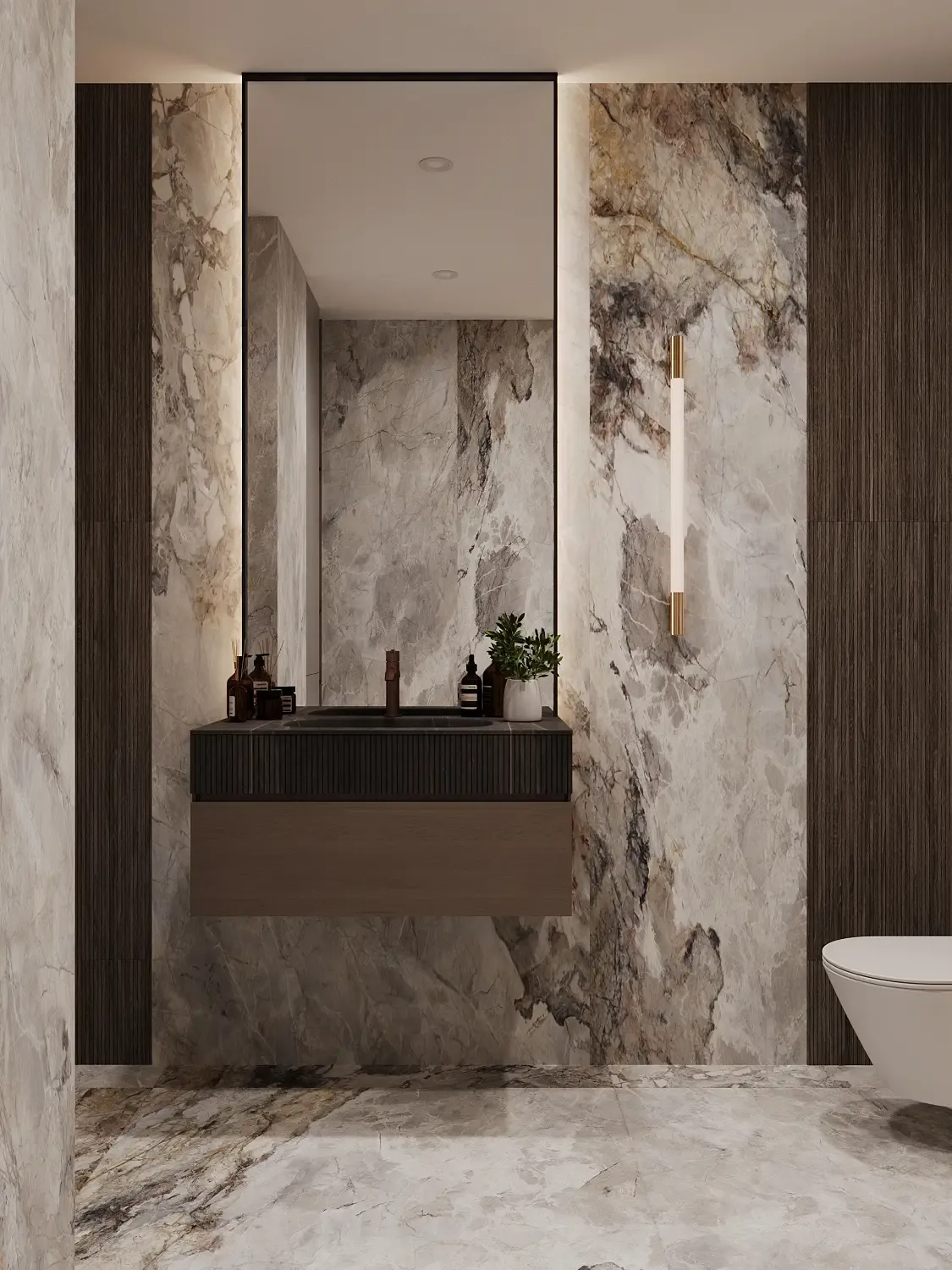 Apartament w stylu Mosiądz w inwestycji Flare od Archicom Collection